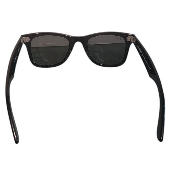 Ray Bans Black Wayfarer Sunglasses - Picture 5 of 11